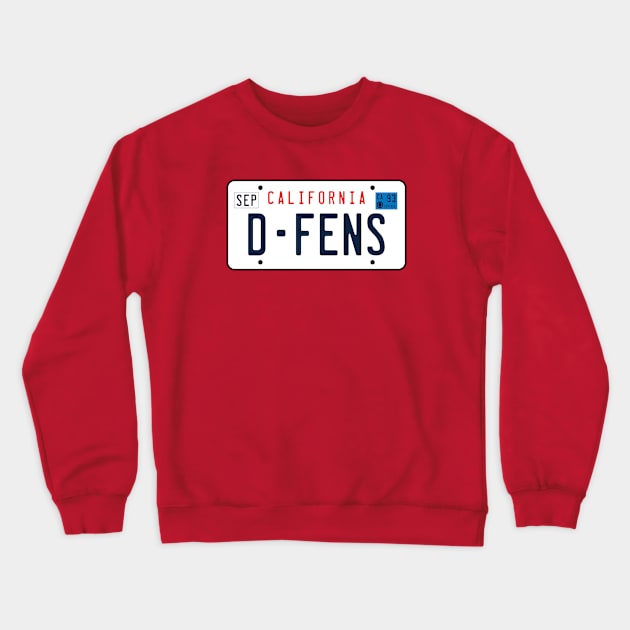 D-Fens Man on the Edge Crewneck Sweatshirt by Gimmickbydesign